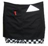 Half Apron with Pocket Short (Black)